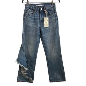 Chelsea & Violet Ladies Side Ruffle Jeans NWT